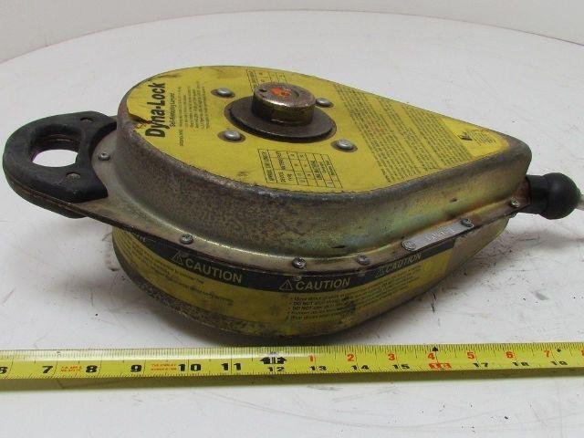 Rose Dyna-Lock 506202 Self Retracting Lanyard 10Meter Galvanized Wire Rope 400lb
