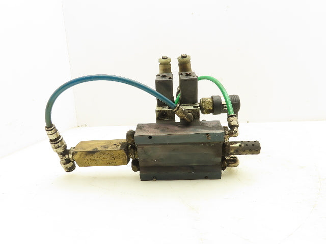 Numatics L22BA452B017G61 Solenoid Directional Control Valve 2 Position Lot of 2