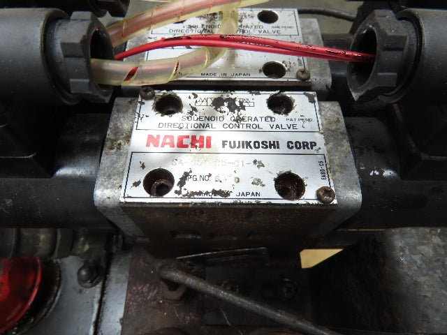 Nachi VDS-0B-1A2-10 Hydraulic Power Unit 3.94 GPM 507 PSI Variable Vane 220V 3Ph