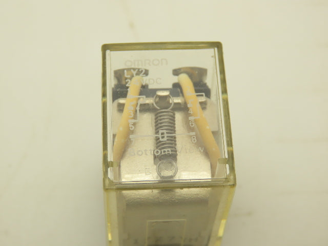 Omron LY2 Socket Relay 10A 24VDC 8-Pin Lot of 15