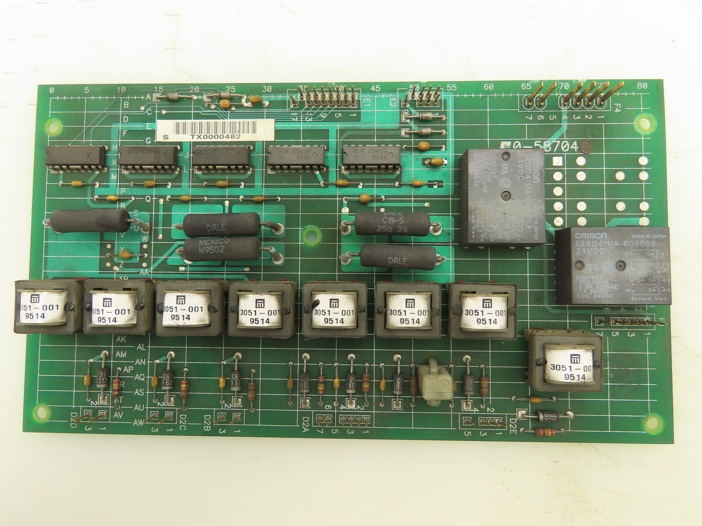 Reliance 0-58704 Circuit Driver Interface Board