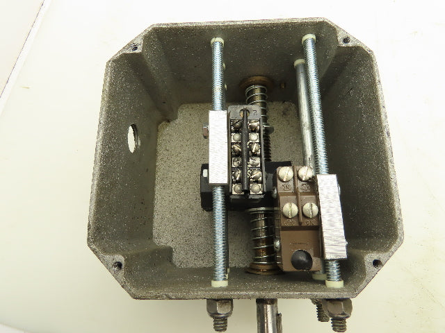Rotary Cam Limit Switch Snap-Acting Each End 20 Rotations Adjustable 1/2" Shaft