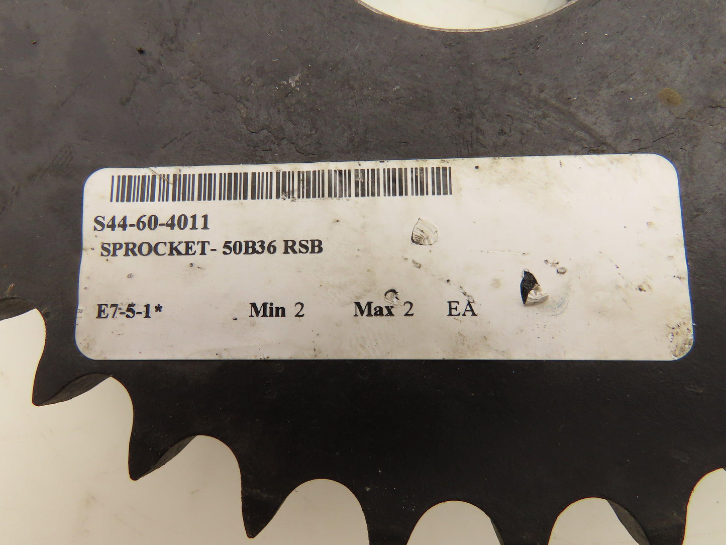 Martin 50B36 Sprocket # 50-1 36 Teeth 2" Bore With Keyway And Set Screws