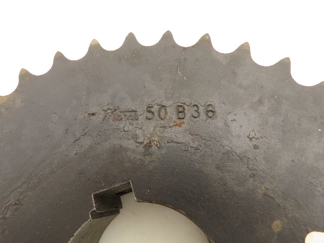 Martin 50B36 Sprocket # 50-1 36 Teeth 2" Bore With Keyway And Set Screws