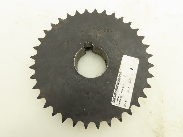 Martin 50B36 Sprocket # 50-1 36 Teeth 2" Bore With Keyway And Set Screws