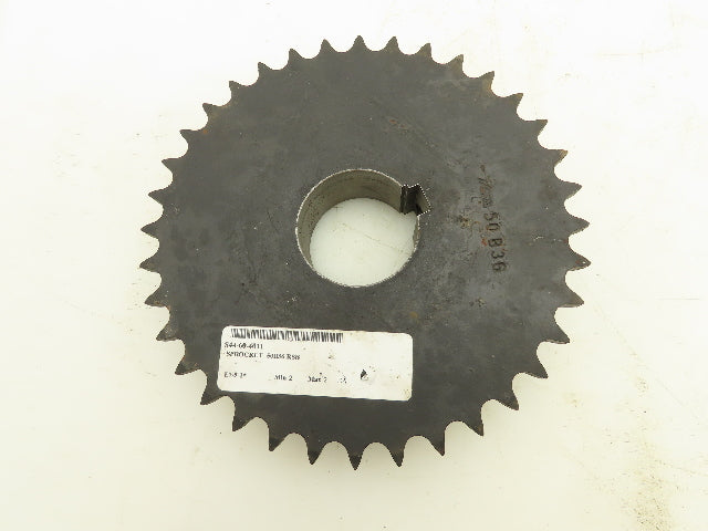 Martin 50B36 Sprocket # 50-1 36 Teeth 2" Bore With Keyway And Set Screws