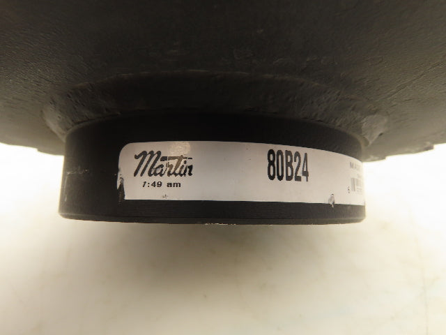 Martin 80B24 Sprocket Welded # 80 Roller Chain 24 Teeth 1" Bore