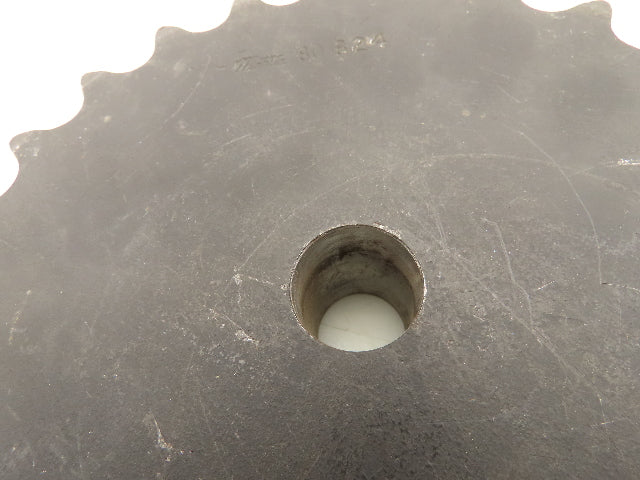 Martin 80B24 Sprocket Welded # 80 Roller Chain 24 Teeth 1" Bore