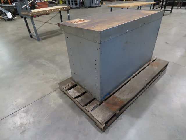 Industrial Butcher Block Top Workbench 2-Door Cabinet Workstation 60"W 30"D 36"H
