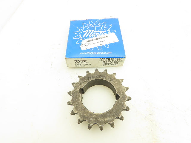 Martin 50BTB18-1610 Sprocket Tapered Bushed # 50 Roller 18 Teeth Size 1610
