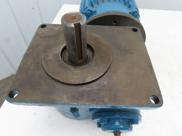 Westinghouse TDNV Life-Line T AC Motor 1.5Hp 460V 3PH Gearmotor 225 RPM Reducer