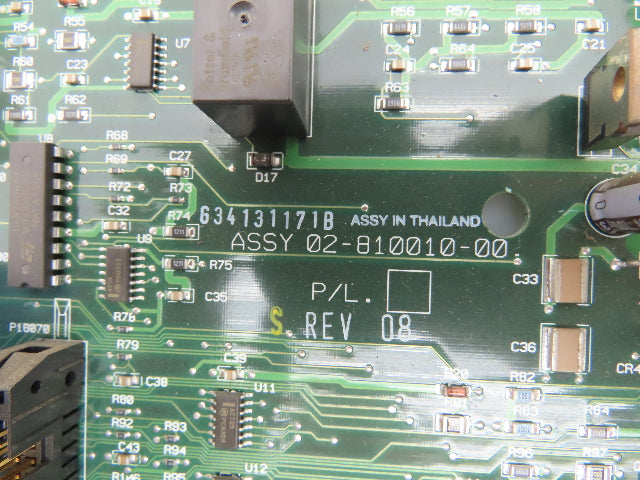 Liebert 02-810010-00 Circuit Board Card Controller Board Rev 08