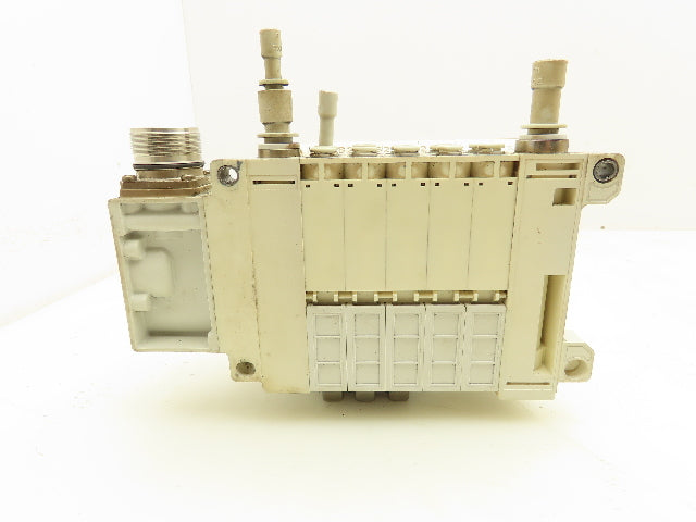 SMC VVQ2000-10A-1 VQ2401-51 Pneumatic Solenoid Valve 5-Station Manifold Block