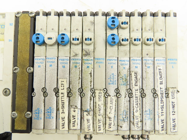 Festo VMPA-KMS1-24-2,5 Manifold Connecting Cable With 12 Valves On Block