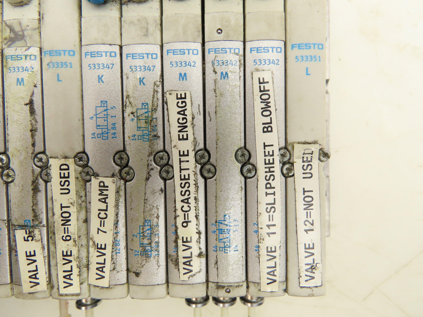 Festo VMPA-KMS1-24-2,5 Manifold Connecting Cable With 12 Valves On Block
