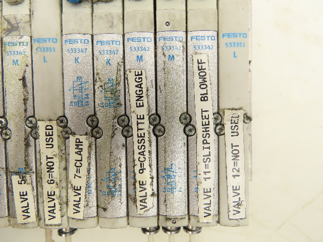Festo VMPA-KMS1-24-2,5 Manifold Connecting Cable With 12 Valves On Block