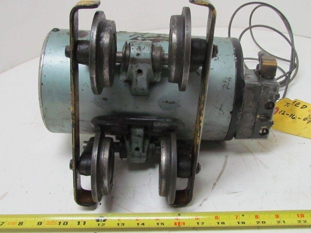 Zimmerman 55T-BA Balance Air Tool Balancer w/I-Beam Trolley Tested Works Good