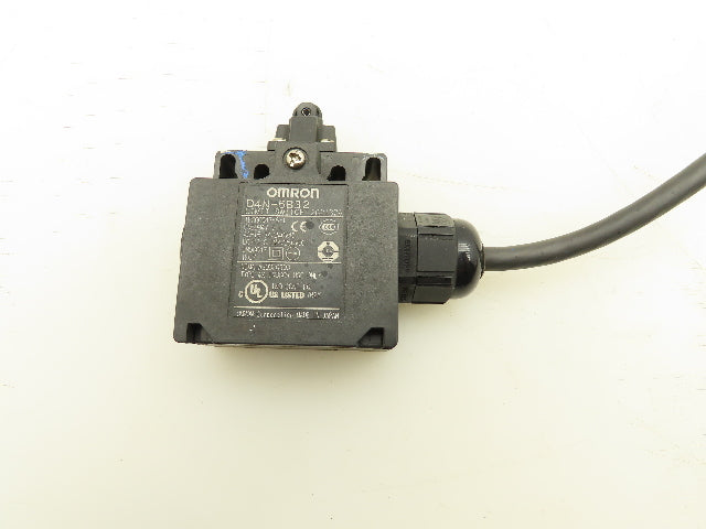 OMRON D4N-5B32 Safety Limit Switch AC 240VAC DC 250VDC 27A Lot Of 2