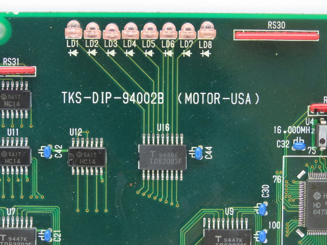 TKS TKS-DIP-94002B Conveyor Control Panel Circuit Board