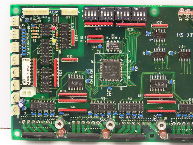 TKS TKS-DIP-94002B Conveyor Control Panel Circuit Board