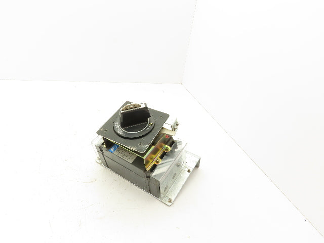 Fuji Electric BU3FHC-020L Circuit Breaker With Rotary Switch 20A 600VAC 3PH