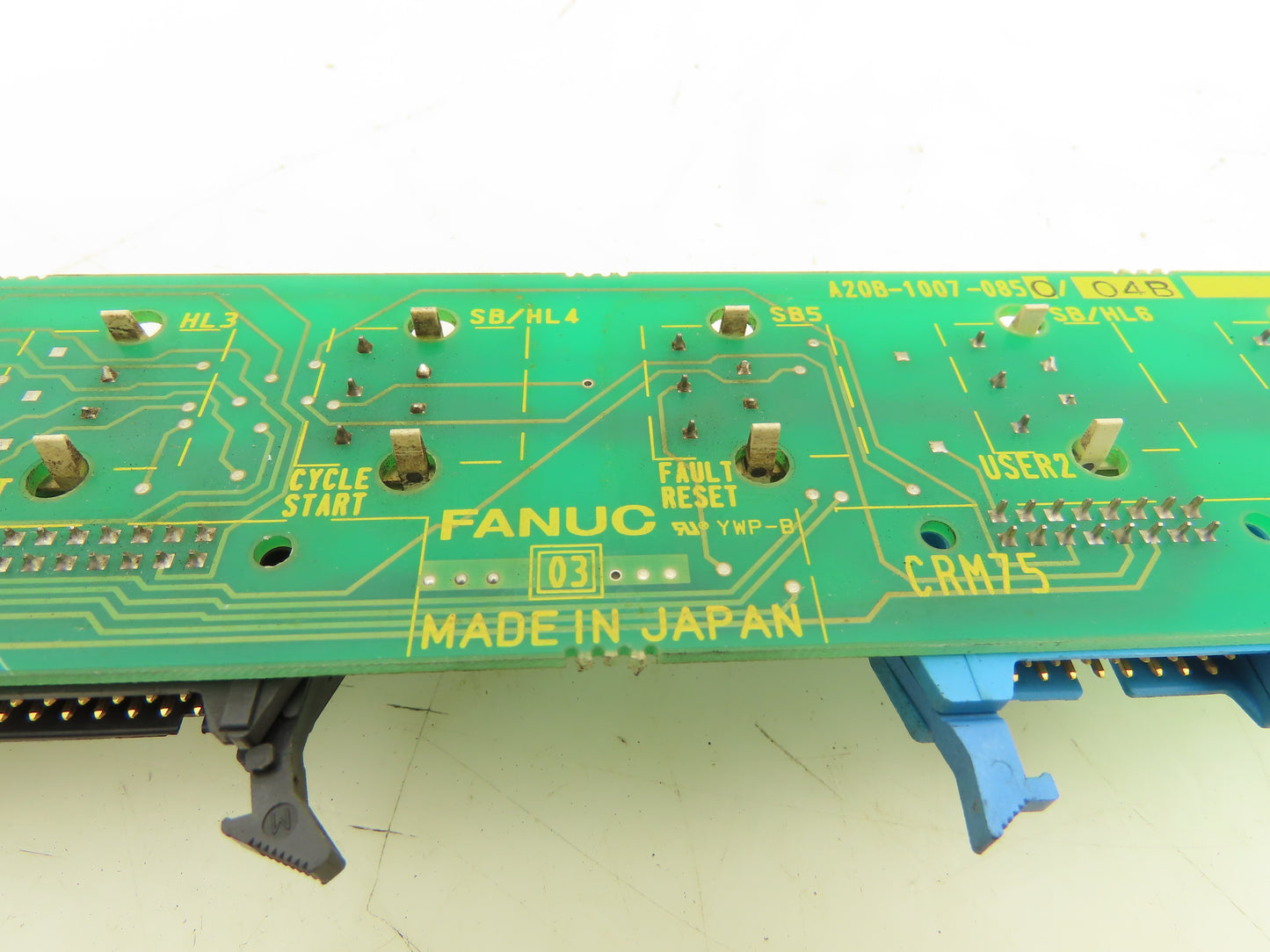 Fanuc A20B-1007-0850/04B Switch Control Board PBC Operator Panel