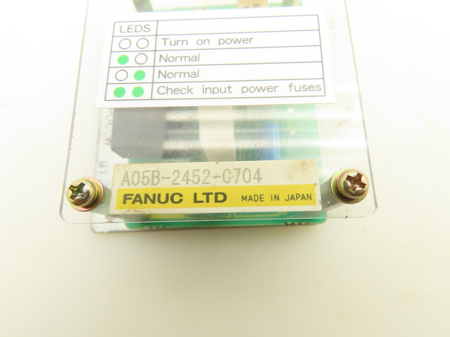 Fanuc A05B-2452-C704 Phase Detector RJ3iB Controller