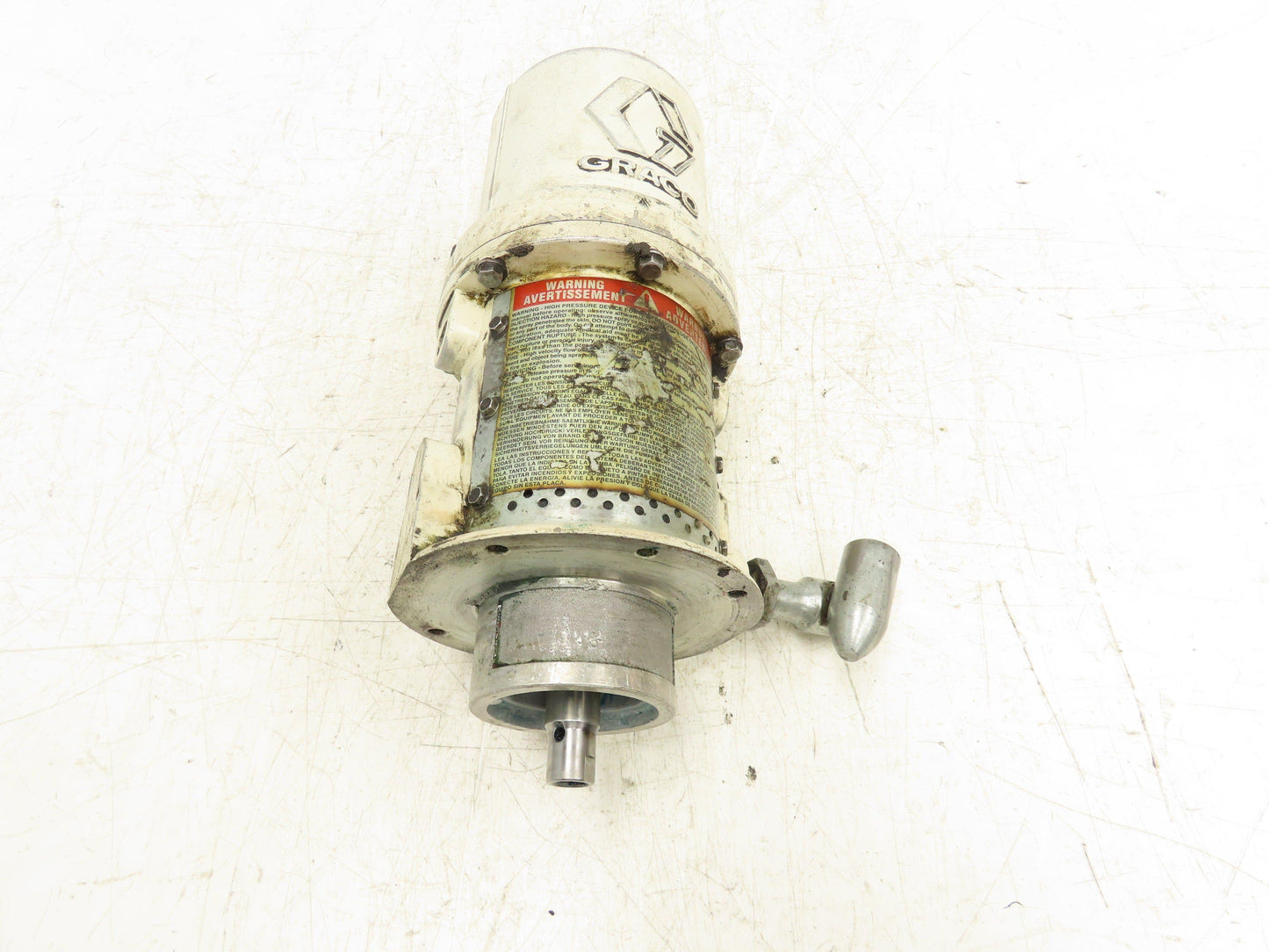 Graco 239887 Quiet Fire-Ball Air-Powered Grease Pump for 120 lb Drum Motor Only