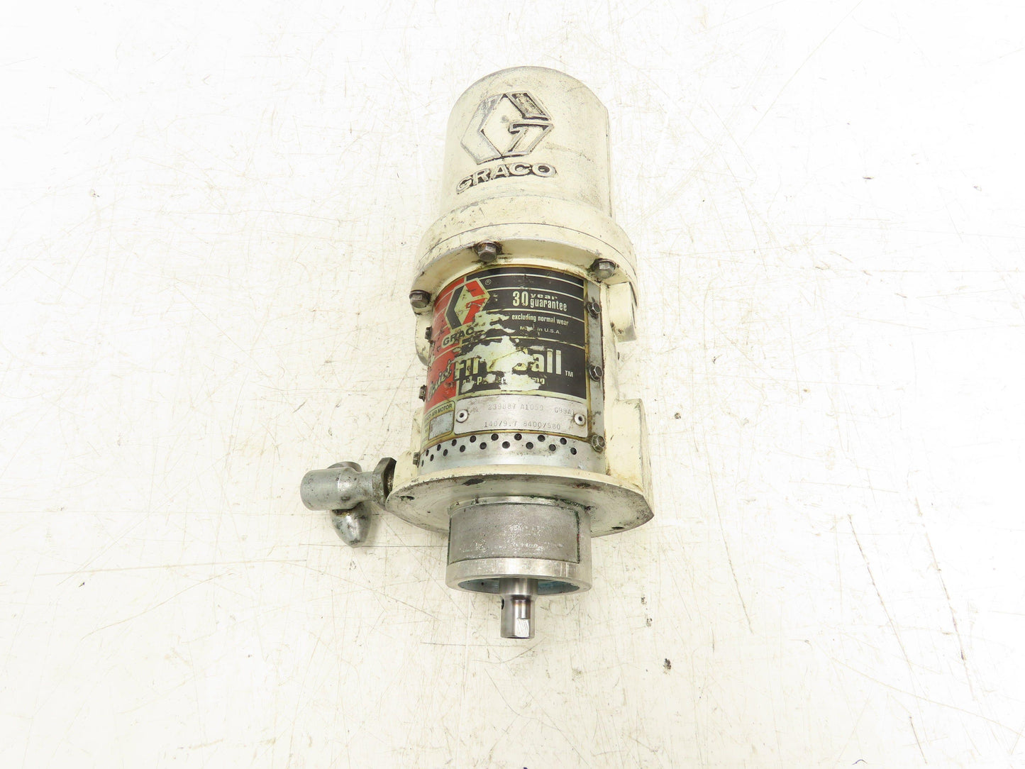 Graco 239887 Quiet Fire-Ball Air-Powered Grease Pump for 120 lb Drum Motor Only