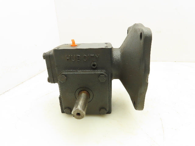 Hub City Model 184 PowerCube Speed Reducer 10:1 Gearbox 1.5Hp 175 RPM LH 56C