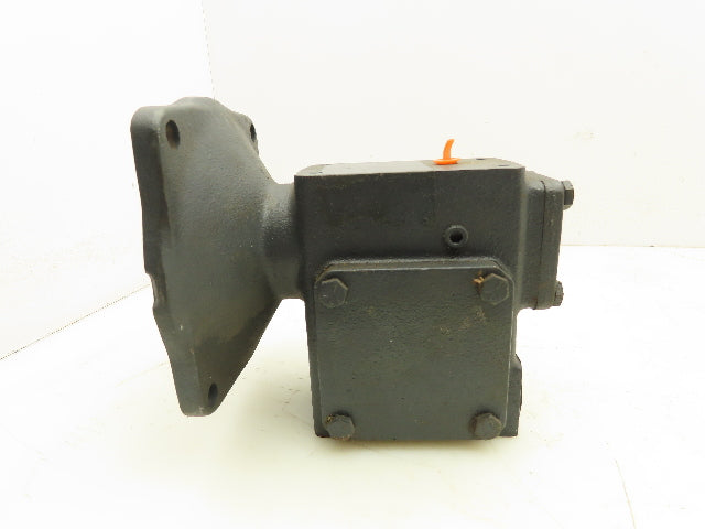 Hub City Model 184 PowerCube Speed Reducer 10:1 Gearbox 1.5Hp 175 RPM LH 56C
