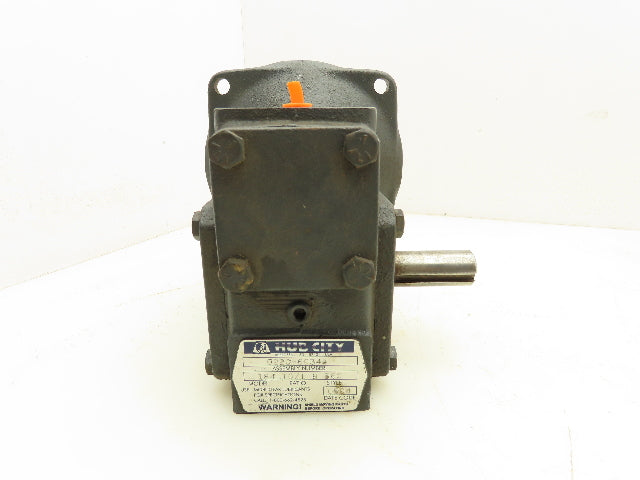 Hub City Model 184 PowerCube Speed Reducer 10:1 Gearbox 1.5Hp 175 RPM LH 56C