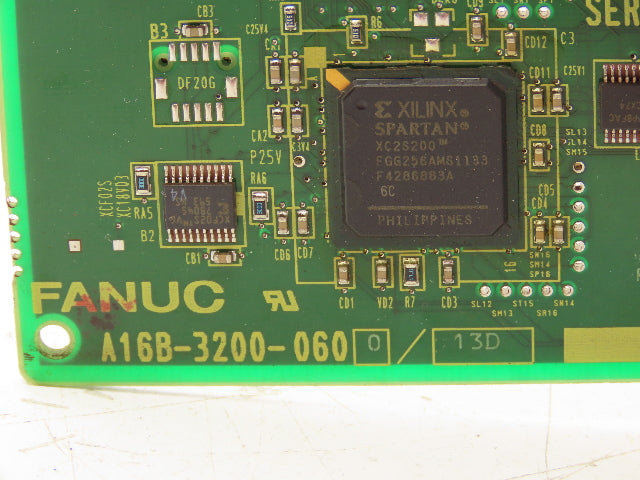 Fanuc A16B-3200-0600/13D Servo Drive Main CPU PCB