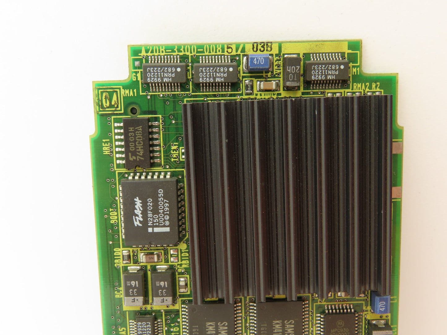 Fanuc A20B-3300-0085/03B Servo Drive 16 MEG DRAM CPU Module