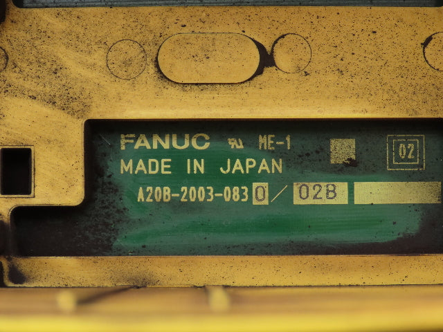 Fanuc A05B-2500-C002 Four Slot R-J3 Backplane W/Base Board