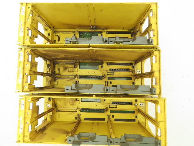 Fanuc A05B-2500-C001 Two Slot Backplane W/Base Board Lot of 3