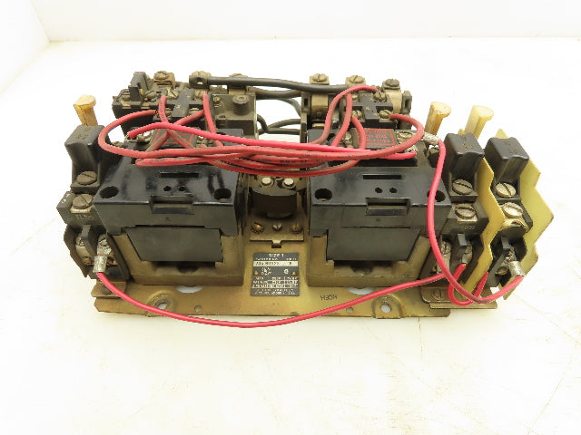 Allen Bradley 705-B0D23 NEMA Size 1 Reversing Motor Starter 10HP 3Ph 120V Coil