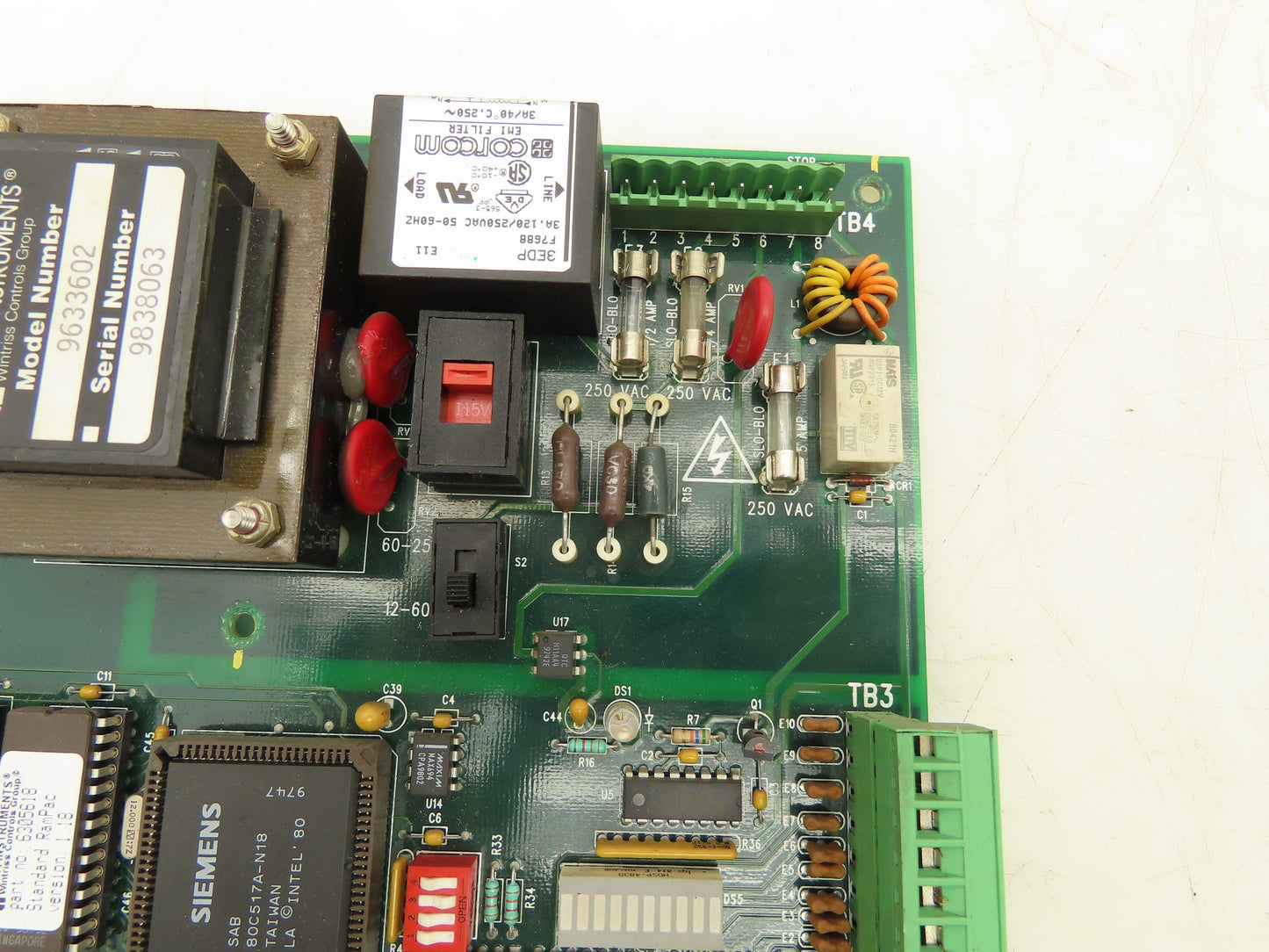 Honeywell Wintriss D43002-01 SmartPAC RamPAC Press Control Board