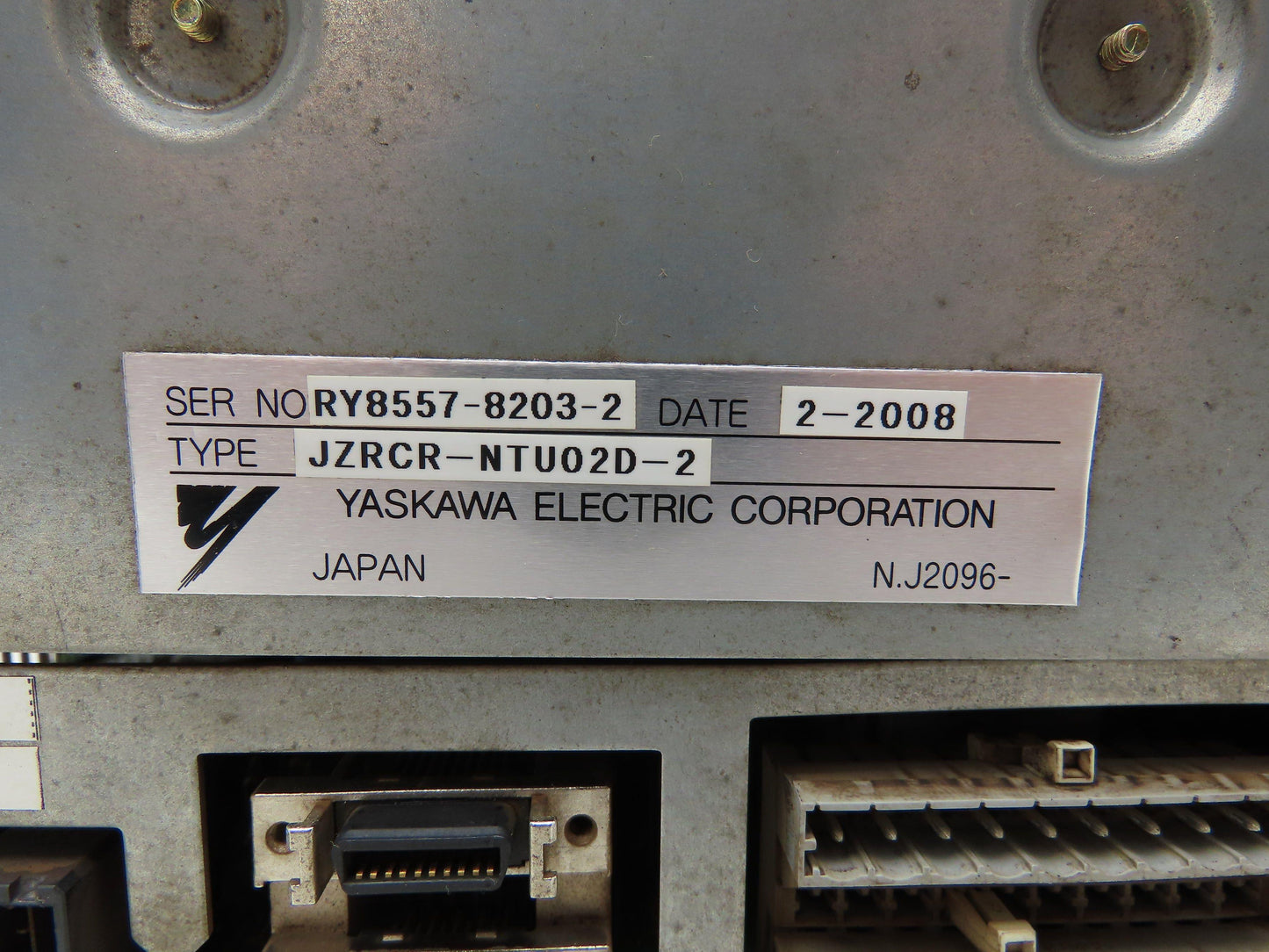 Yaskawa Electrical JZRCR-NTU02D-2 Motoman Power Supply Module