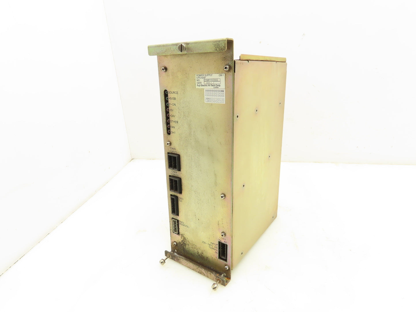 Yaskawa CPS-420F Motoman Robot Power Supply Control