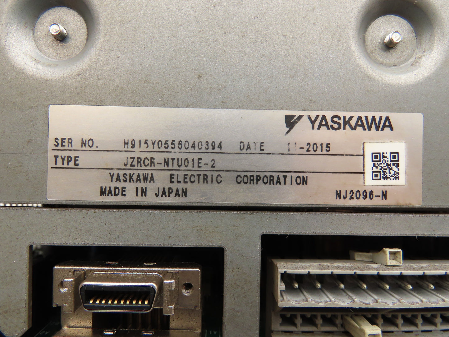 Yaskawa JZRCR-NTU01E-2 Motoman Robot Power Supply Module