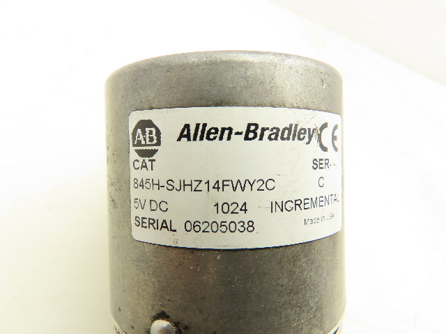 Allen Bradley 845H-SJHZ14FWY2C Incremental Encoder 5VDC Series C
