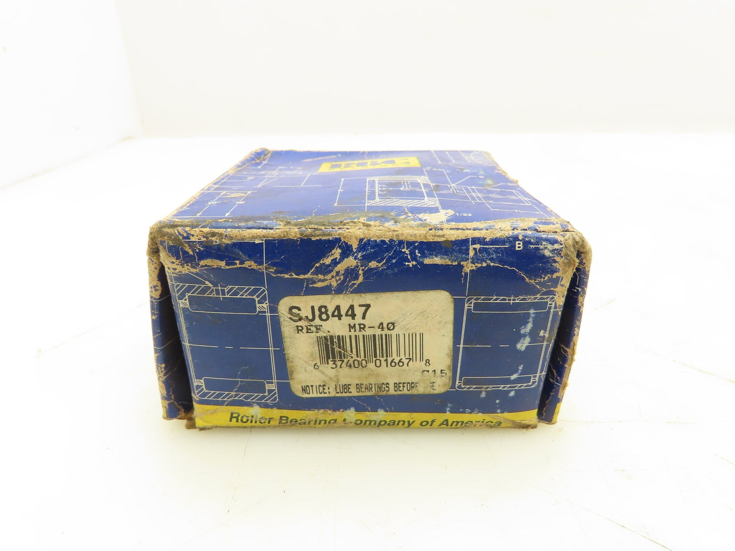 RBC SJ8447 Needle Roller Bearing MR-40 C-15 Lot of 2