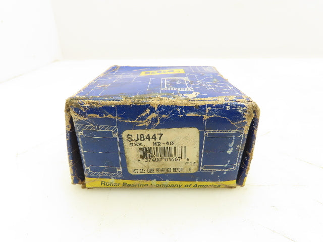 RBC SJ8447 Needle Roller Bearing MR-40 C-15 Lot of 2
