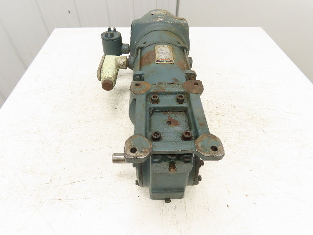 Reliance L56WG16B Master XL 1/2Hp 15:1 Gearmotor 117RPM 230/460V 3PH 56C w/Brake