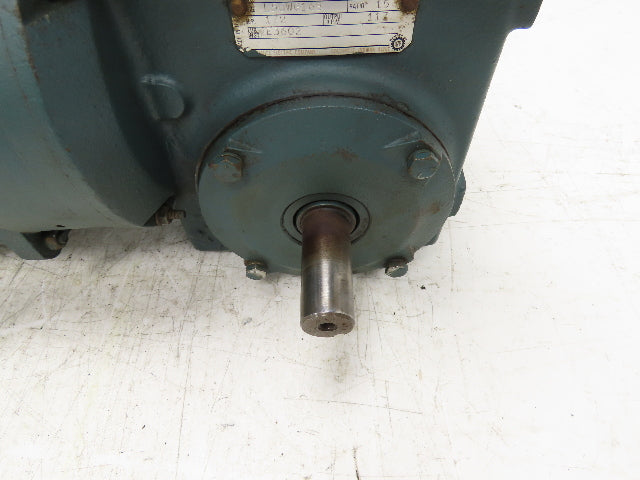 Reliance L56WG16B Master XL 1/2Hp 15:1 Gearmotor 117RPM 230/460V 3PH 56C w/Brake