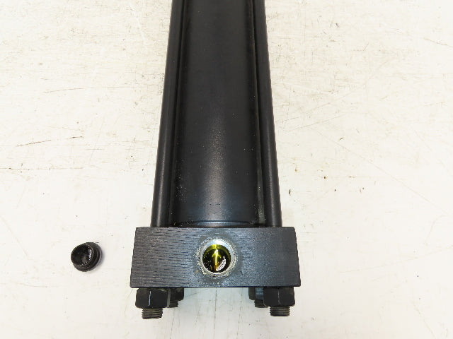 Parker Series 2H Hydraulic Cylinder 4" Bore 24" Stroke 1300 PSI Flange Mount