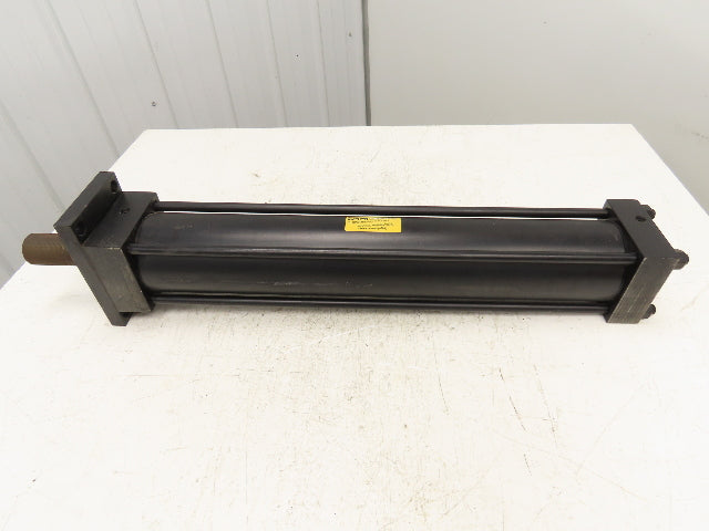 Parker Series 2H Hydraulic Cylinder 4" Bore 24" Stroke 1300 PSI Flange Mount