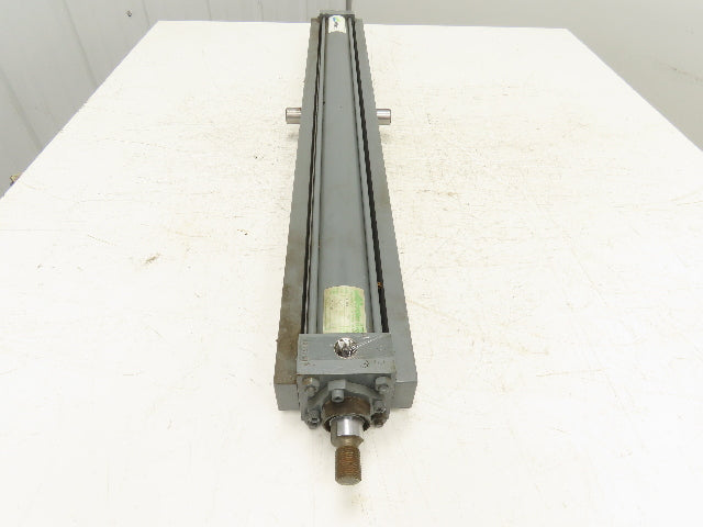 Miller A83B2C Pneumatic Air Cylinder 2.5" Bore 32" Stroke 250 PSI Trunnion Mount