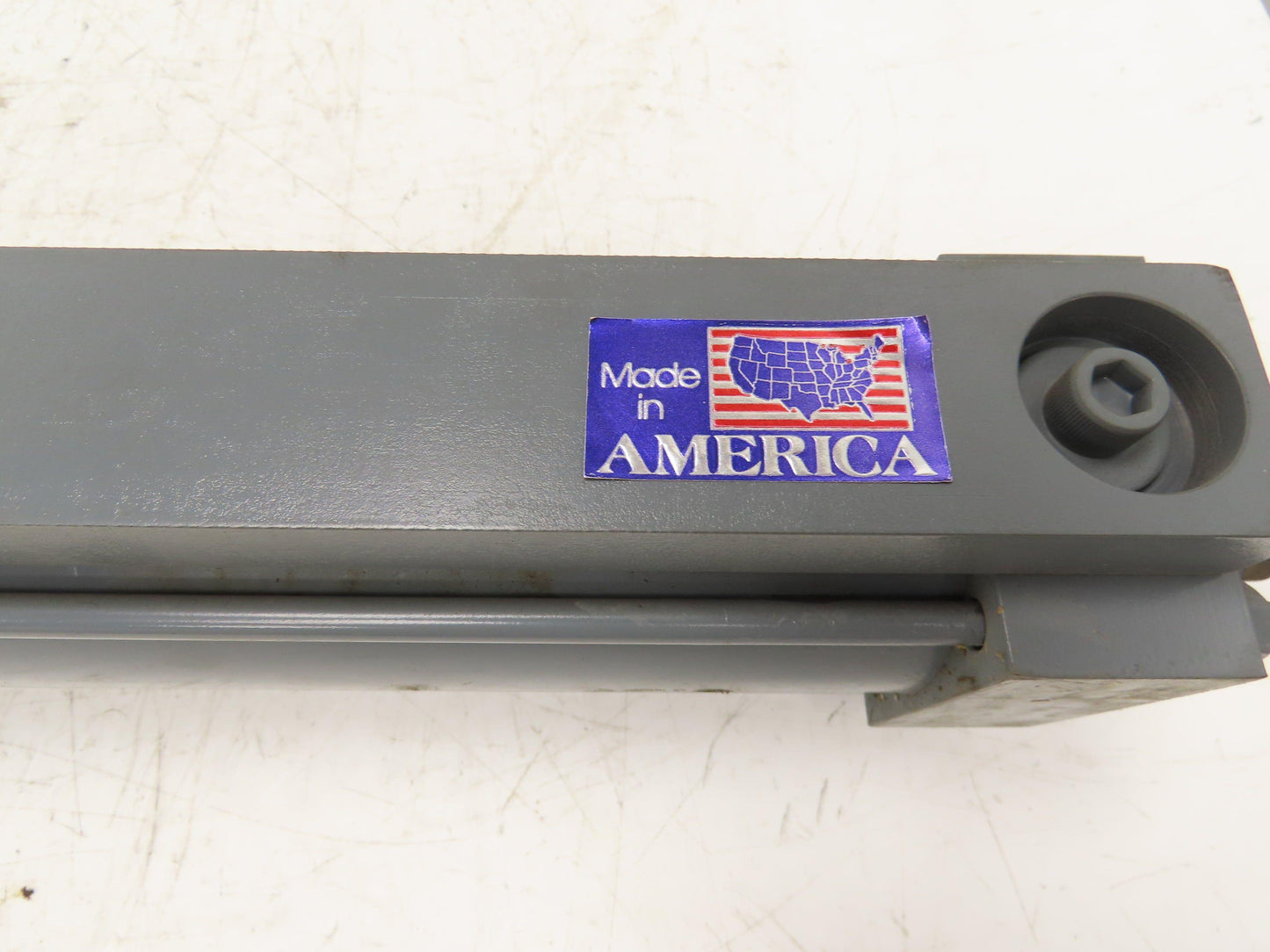Miller A83B2C Pneumatic Air Cylinder 2.5" Bore 32" Stroke 250 PSI Trunnion Mount